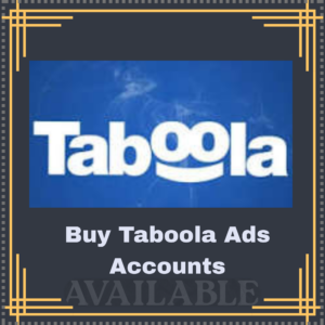 Buy Taboola Ads Accounts